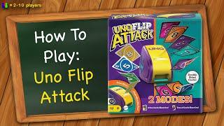 How to play Uno Flip Attack