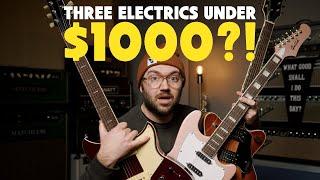 Three sub-$1000 electric guitars you should know about.