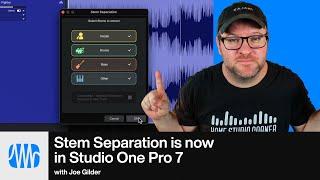 Testing out Stem Separation in Studio One Pro 7 | PreSonus