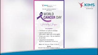 #WorldCancerDay 2025 – "United by Unique" | KIMS Hospitals, Kondapur