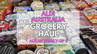 Aussie Family of 5 | Grocery Haul Aldi Australia | November 2024