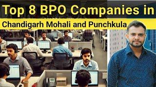 Top 8 BPO Company in Chandigarh Mohali and Punchkula || Customer care jobs in Chandigarh - Mohali