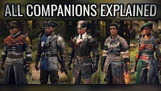 GREEDFALL - All Companions Explained (Siora, Vasco, Petrus, Aphra, Kurt)