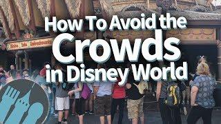 How To OUTSMART the Crowds in Disney World!