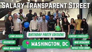 We asked our community how much they make! Washington, DCSalary Transparent Street ™️