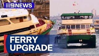 Sydney Harbour ferries to be replaced by emissions-free vessels | 9 News Australia