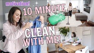 10 MINUTE CLEANING MOTIVATION // CLEAN WITH ME 2020 // 10 MINUTE TIDY UP