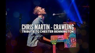 Chris Martin (Coldplay) performs Crawling to Chester Bennington (Linkin Park)