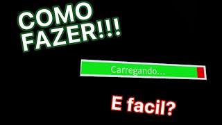 Tutorial de como fazer uma tela de carregamento no obby creator!