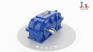 HC Series Heavy Duty Parallel Shaft Helical Gearbox (Harden & Profile Ground Gear) | JS Gears