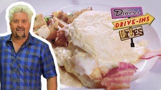 Guy Fieri Chows Down on a "Dirty South Biscuit" in NC | Diners, Drive-Ins and Dives with Guy Fieri