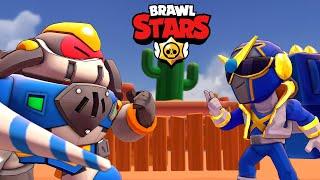 Brawl Stars Animation: Mecha Paladin Surge vs Ranger Brock