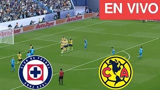 EN VIVO: Cruz Azul vs América Liga MX |  Transmisión en vivo del partido completo 2024-25