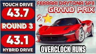 Asphalt 9 Ferrari Daytona Grand Prix Round 3 2 star Touch Drive Hybrid Drive Riverdale Tuscany