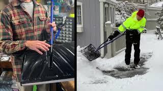 SnowJoe Back Saving Shovel Review - YOU NEED THIS 20-in. SNOW JOE!