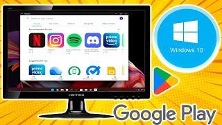 Como INSTALAR PLAY STORE en WINDOWS  10 (Android en tu PC)