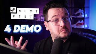 Izgalmas Demók!  | Steam Next Fest | 2025. február