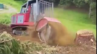 Prinoth/AHWI RT400: Stump grinder drum.