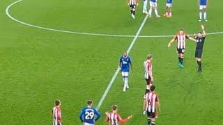 Christian Nørgaard Red Card Incident️,Everton vs Brentford(0-0) All Goals and Extended Highlights