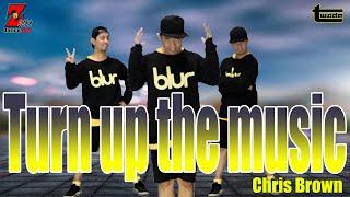 TURN UP THE MUSIC - Chris Brown | Zumba | dance workout | dance fitness | Coach tOLits