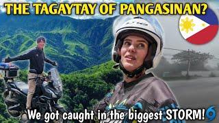 Surprised by the COLDEST TOWN of Pangasinan, Philippines! We got caught in the biggest storm!