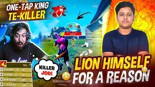 Onetap King  Lion For a Reason | Killer Ff | Rocky & Rdx