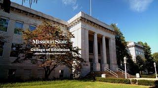 Welcome to the College of Education at Missouri State University in Springfield Missouri