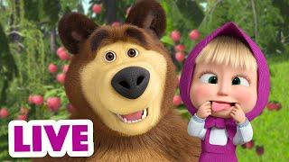  LIVE! Masha e Orso ‍️ Felici famiglie disordinate ️ Cartoni animati per bambini