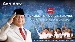 [BREAKING NEWS] PUNCAK HARI GURU NASIONAL 2024 - GURU HEBAT INDONESIA KUAT