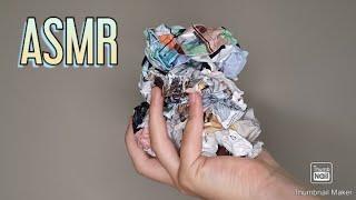 [ASMR] Magazine Page Turning, Tearing & Crumpling