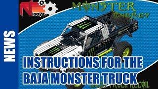 Announcement : Building Instructions Lego Monster Energy Baja Recoil #1