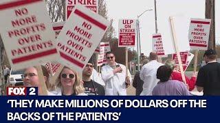 Emergency room doctors at Ascension hospital go on strike