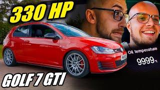 HOT 330hp VW Golf GTI vs Some Traffic! // Nürburgring