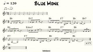 Blue Monk Backing Track