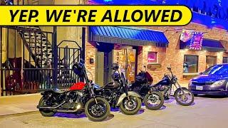 Why Motorcycles Have Their Own Parking Etiquette