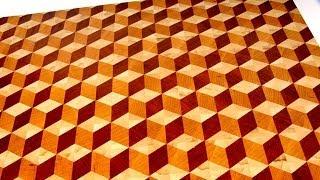 Making a 3D end grain cutting board #2