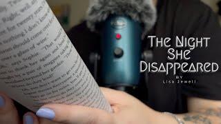 ASMR Whisper - Reading To You "The Night She Disappeared" (ch. 1-4)