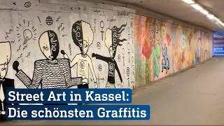 Die schönsten Graffitis in Kassel (KolorCubes, Unterführung Holländischer Platz) | hessenschau