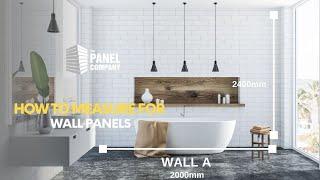 How to Measure for Wall Panels | The Panel Company