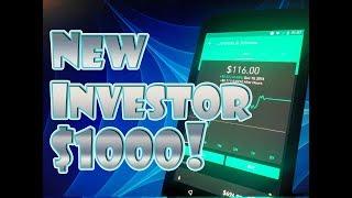 Robinhood APP - How to INVEST $1000 Dollars on the STOCK MARKET!