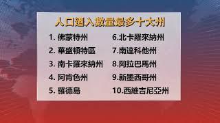 【天下新聞】全國: 2023年外遷或遷入人口最多州排名 Nationwide: 2023 Migration Trends and Rankings Revealed