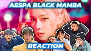 Reacting to Aespa Black Mamba at School