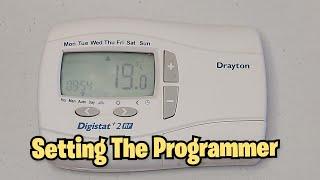 Set Program on Drayton Digistat +2 RF - British Gas RC Plus