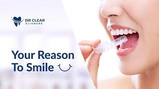 Dr Clear Aligners, the most affordable teeth straightening solution