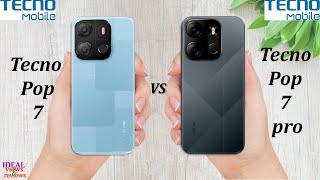 tecno pop 7 vs tecno pop 7 pro