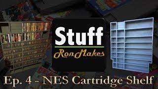 NES Cartridge Shelf - Stuff Ron Makes