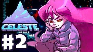 Celeste - Gameplay Walkthrough Part 2 - Chapter 2: Old Site 100%! All Strawberries and B-Side!