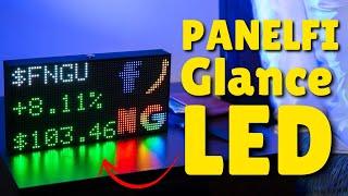 PANELFI Glance LED: Elevate Your Space with Customizable Information! #panelfi #led #light