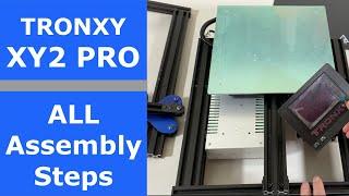 All assembly steps | Tronxy XY2 Pro 3D Printer