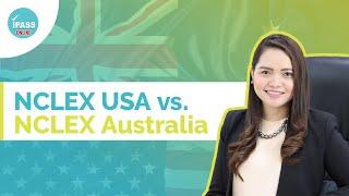 What is the difference between NCLEX-USA and NCLEX-Australia?